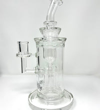 10" AFM Glass Power Station Clear Glass Incycler Dab Rig