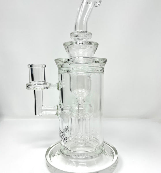 10" AFM Glass Power Station Clear Glass Incycler Dab Rig