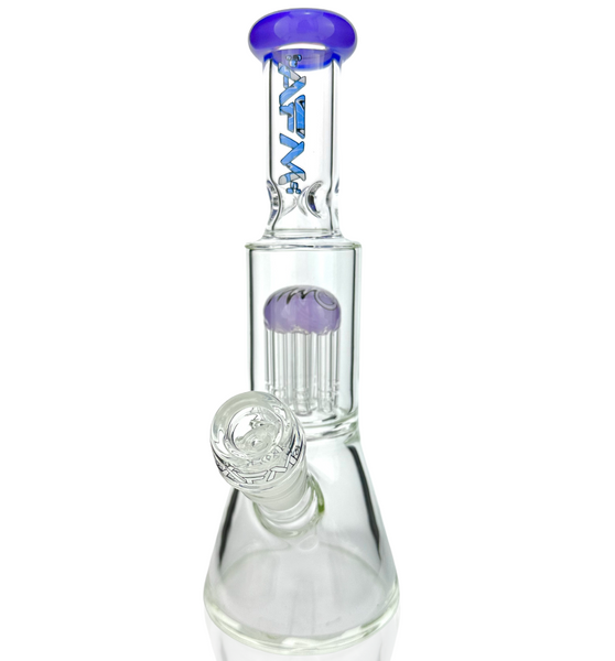 10" AFM Glass Reversal Arm Perc Glass Mini Beaker Bong