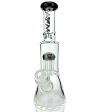 10" AFM Glass Reversal Arm Perc Glass Mini Beaker Bong