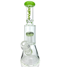 10" AFM Glass Reversal Arm Perc Glass Mini Beaker Bong