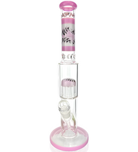 18" AFM Reversal Glass Straight Tube Dab Rig