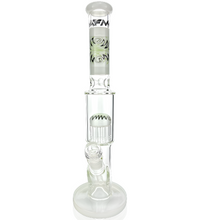 18" AFM Reversal Glass Straight Tube Dab Rig