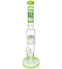 18" AFM Reversal Glass Straight Tube Dab Rig