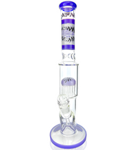 18" AFM Reversal Glass Straight Tube Dab Rig