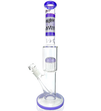 18" AFM Reversal Glass Straight Tube Dab Rig