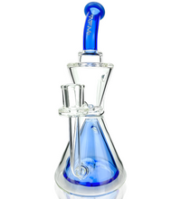 9" AFM Pyramid Perc Glass Recycler Dab Rig