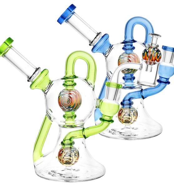 Pulsar Top Down Recycler Kit w/ Ball Cap | 7" | 14mm F