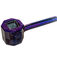 Red Eye Tek Terminator Finish Infinity Bowl Octagon Glass Hand Pipe | 4.5"