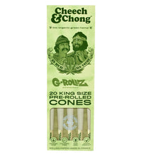 Cheech & Chong™ x G-ROLLZ Organic Hemp Cones | 20pc | King Size