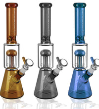 Pulsar Tree Perc Beaker - 11.5" / 14mm F / Colors Vary