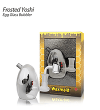 Waxmaid 3.94‘’ Frosted Yoshi Egg Glass Bubbler