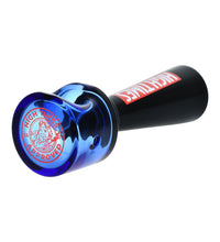 High Times® x Pulsar Geometric Spoon Pipe | 4.25" | Blue/Black