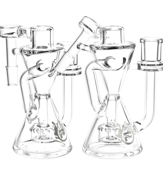 Pulsar Hourglass Recycler Ash Catcher | 5.25" | 14mm