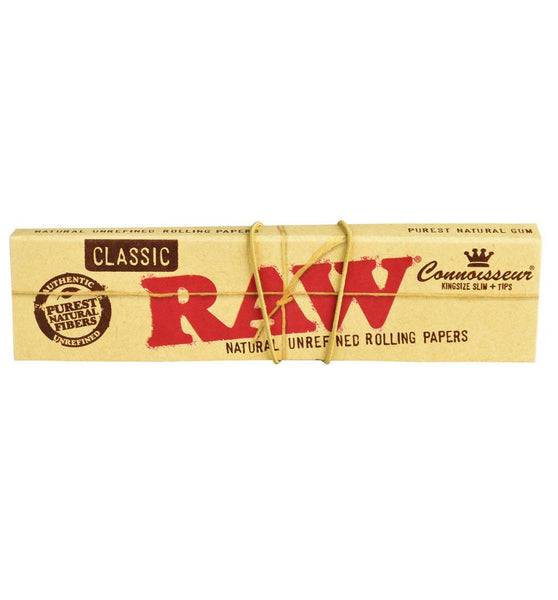 Raw Connoisseur Rolling Papers w/ Tips