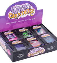 Wacky Grinderz Extra Wacky Assortment - 2.5" / 4pc / 6ct