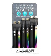 Pulsar Slim Spinner Twist Style VV Batteries- Asst mAh - 24PC