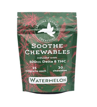 Soothe Chewables | Delta 8 | Watermelon 20ct bag