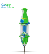 Waxmaid 8" Capsule Silicone Glass Nectar Collector