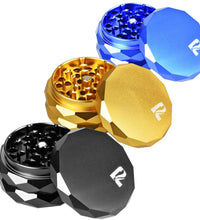 Pulsar Diamond Faceted Aluminum Herb Grinder