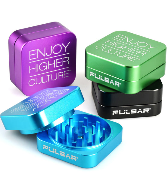 Pulsar Square 2pc Grinder - 2pc / 2.2"