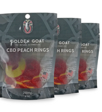 Potent CBD Infused 250MG Gummy Packs Bundles from Golden Goat