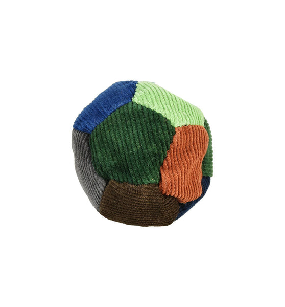 Corduroy 12 Panel Patchwork Sand-Filled Footbag