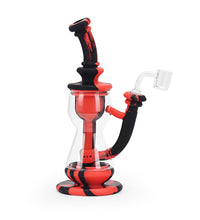 Ritual - 10'' Silicone Deluxe Incycler - Black & Red