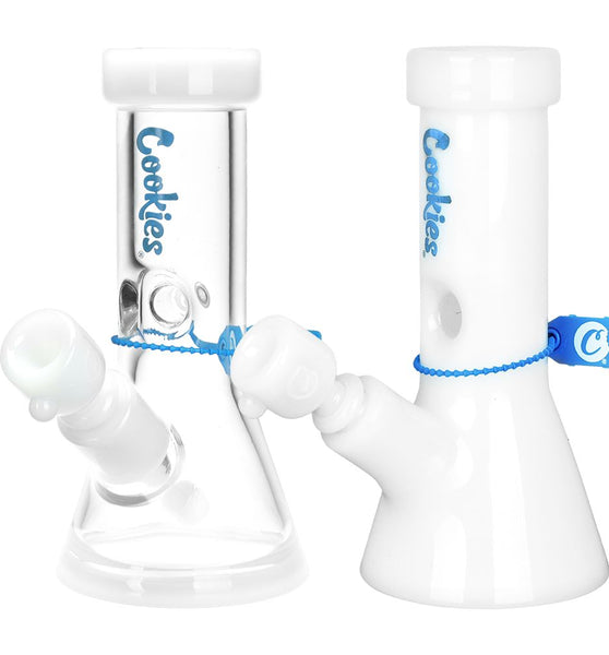 Cookies Mighty Mini Glass Beaker Water Pipe | 14mm F | 8"