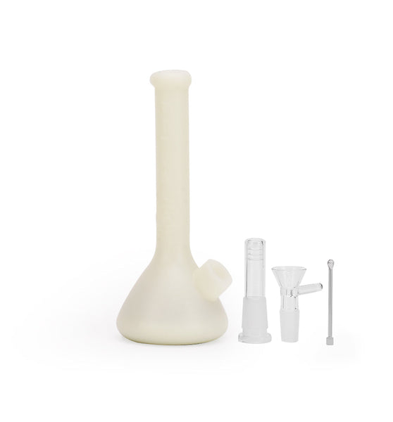 Ritual - 7.5'' Deluxe Silicone Mini Beaker - UV Titanium White