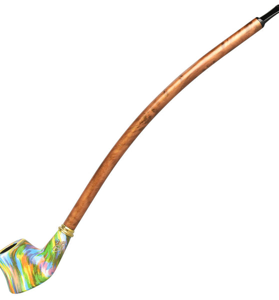 Pulsar Shire Pipes The Komezuka | Volcano Churchwarden Rainbow Wood Pipe