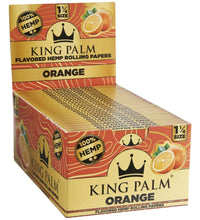 King Palm Flavored Hemp Papers | 40pc | 1 1/4 | 50pk Display