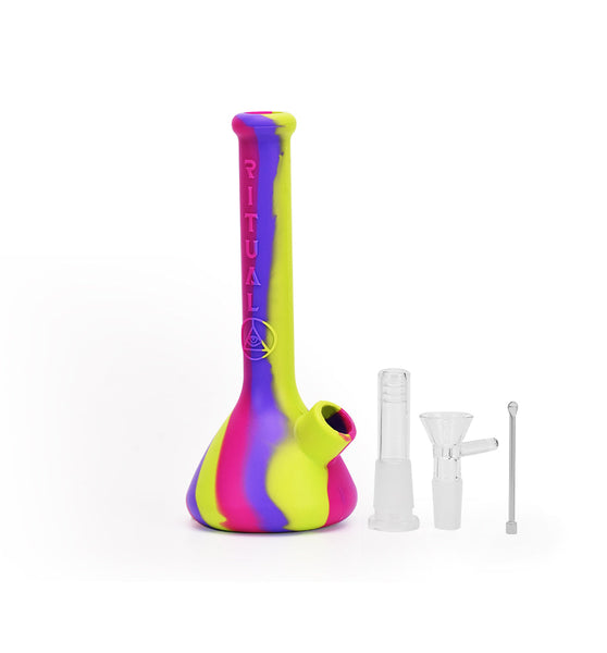 Ritual - 7.5'' Deluxe Silicone Mini Beaker - Miami Sunset