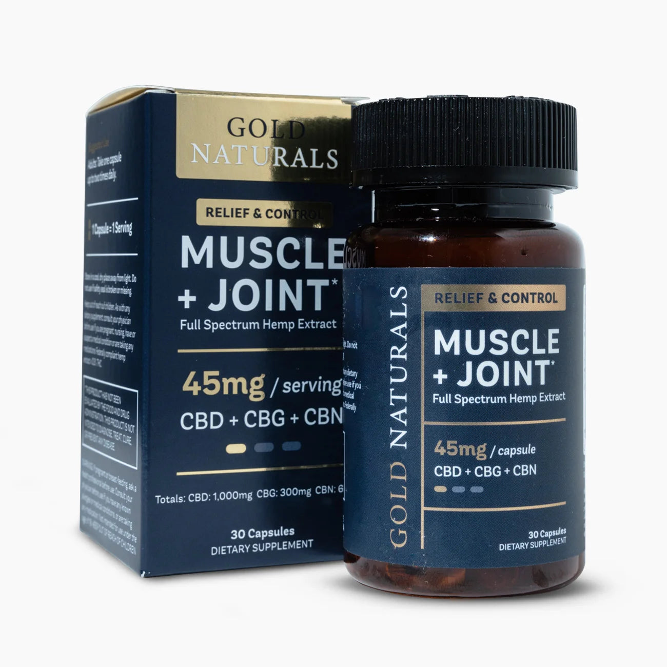 Gold Naturals Muscle + Joint Soft Gels