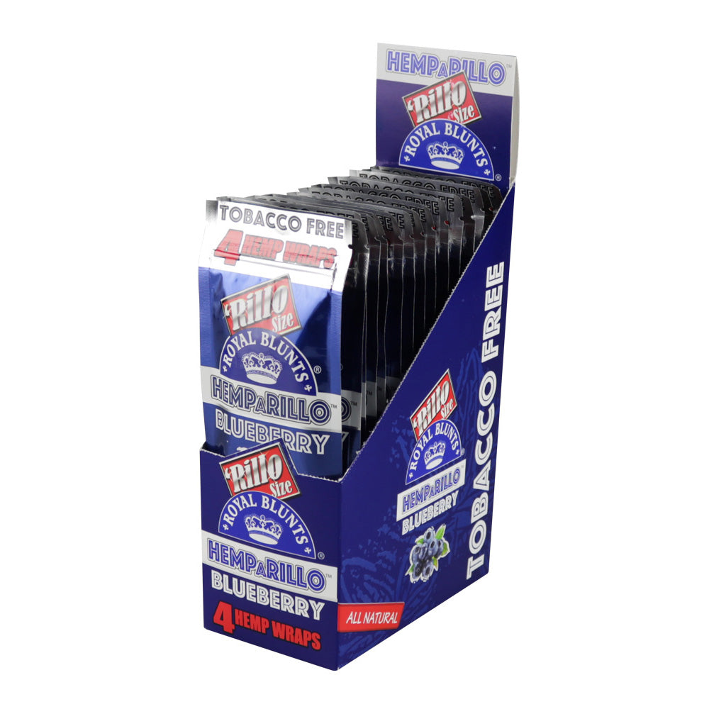 Royal Blunts Hemparillo Hemp Wraps 4pack 15 pcs