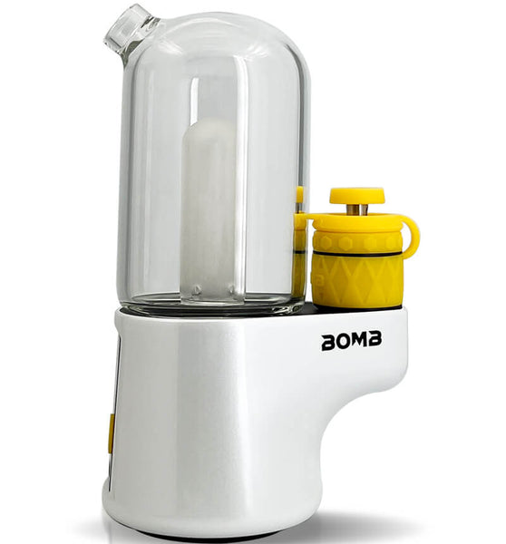 Bomb Pro Portable Electric Dab Rig-White