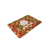 High Society Rectangle Dab Mat - Rasta