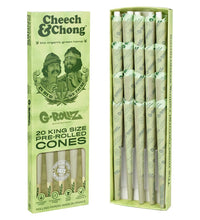 Cheech & Chong™ x G-ROLLZ Organic Hemp Cones | 20pc | King Size