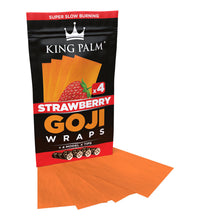 King Palm Goji Wraps & Filter Tips | 4pk | 15pc Display