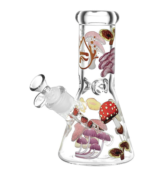 Pulsar Eat Me Design Glass Beaker Water Pipe - 7.75" / 14mm F