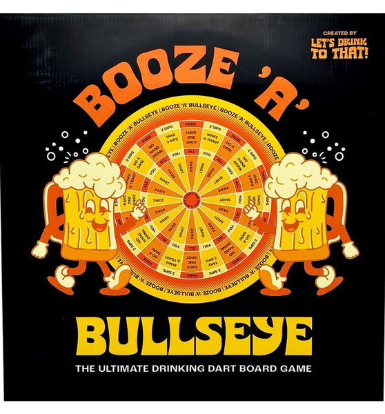 Booze 'A' Bullseye Magnetic Dart Game