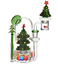 Pulsar Christmas Tree Glass Dab Rig Set - 5.75" / 14mm F