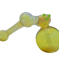 LA Pipes "Silver Sidecar" Fumed Hammer Sidecar Pipe (Various Colors)