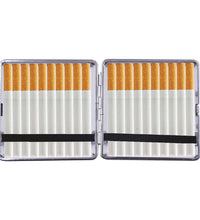 Fujima Faux Leather Cigarette Case - King Size/ 12PC