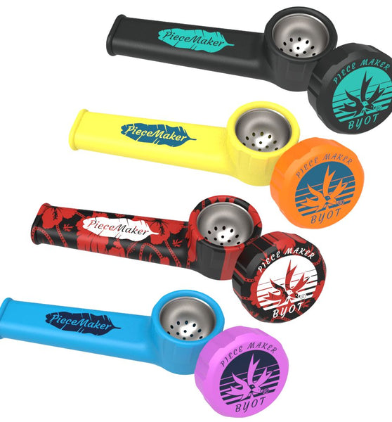 PieceMaker Karma Silicone Hand Pipe | 3.5"