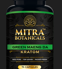 Mitra Botanicals Green Maeng Da – Kratom (75 Capsules)