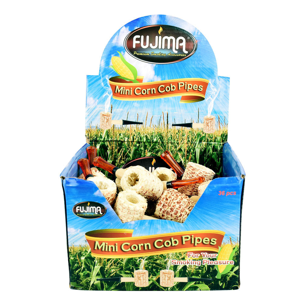Mini Corn Cob Pipe - 3" 36pc