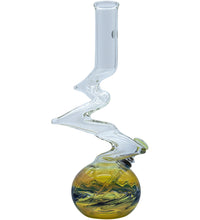 LA Pipes "Switchback" Bubble Base Bong