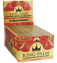 King Palm Flavored Hemp Papers | 40pc | 1 1/4 | 50pk Display