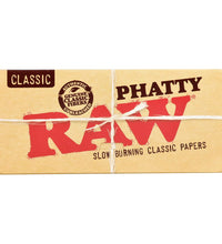 RAW Classic Rolling Papers - Phatty / 32pc 24pk